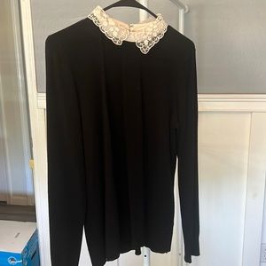 Peter Pan collar sweater